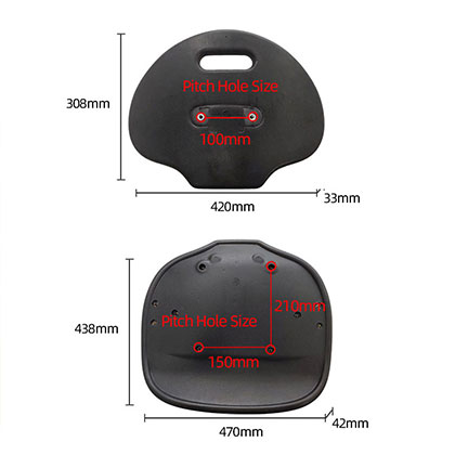 Plastic Seat Surface SDU-006-01