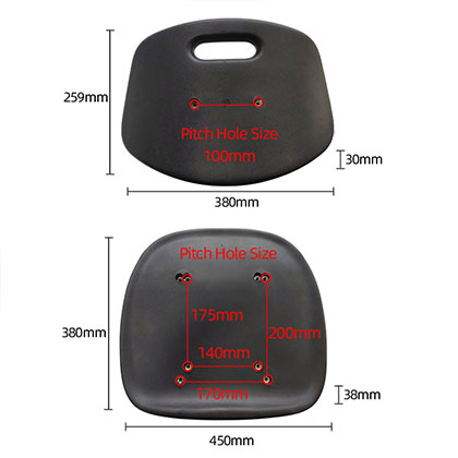 Esd Pu Back And Seat SDU-008
