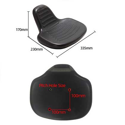 Esd Pu Seat And Back SDU-011